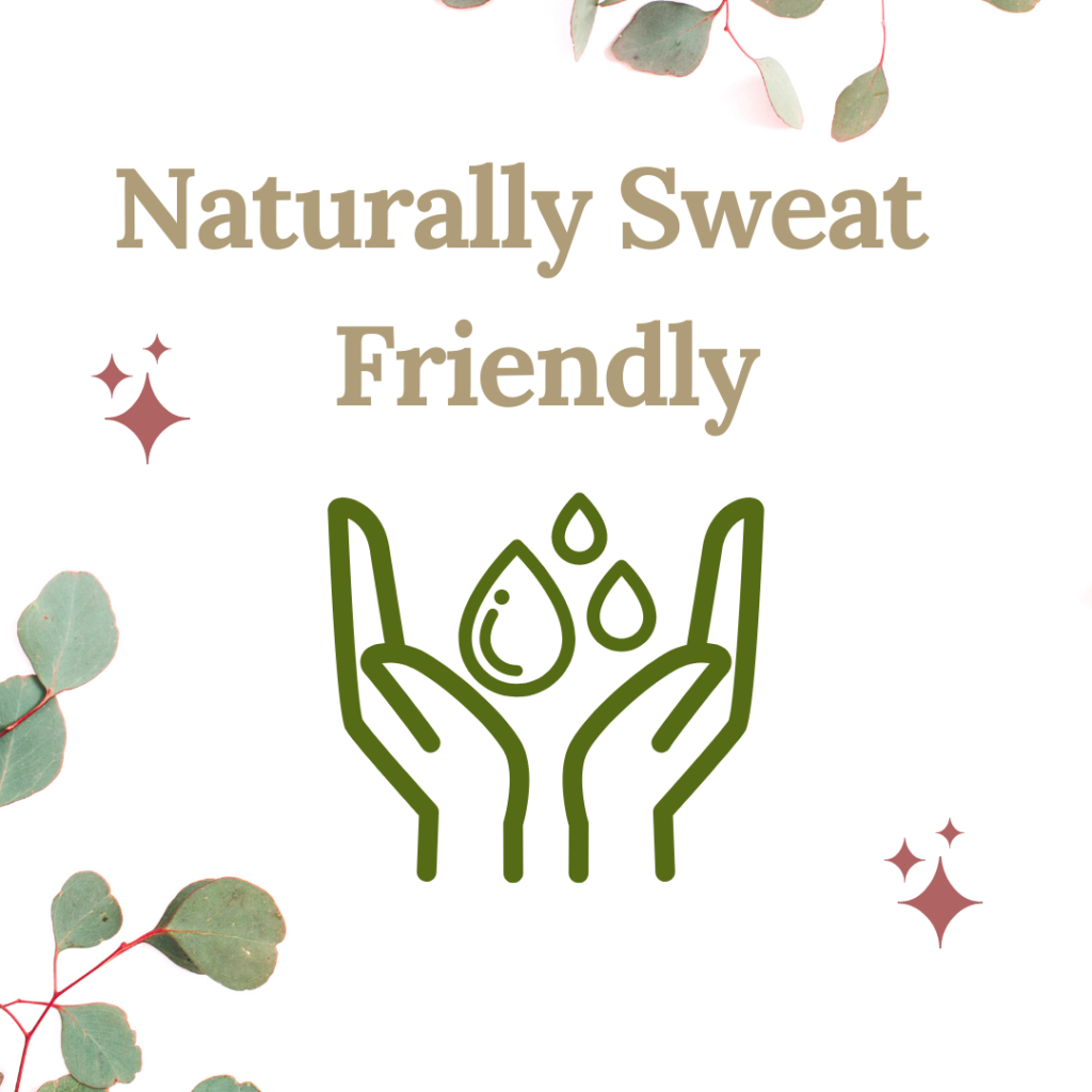 Sweat Friendly Icon Feature for Earth Goods Eco Friendly Cork Yoga Mat