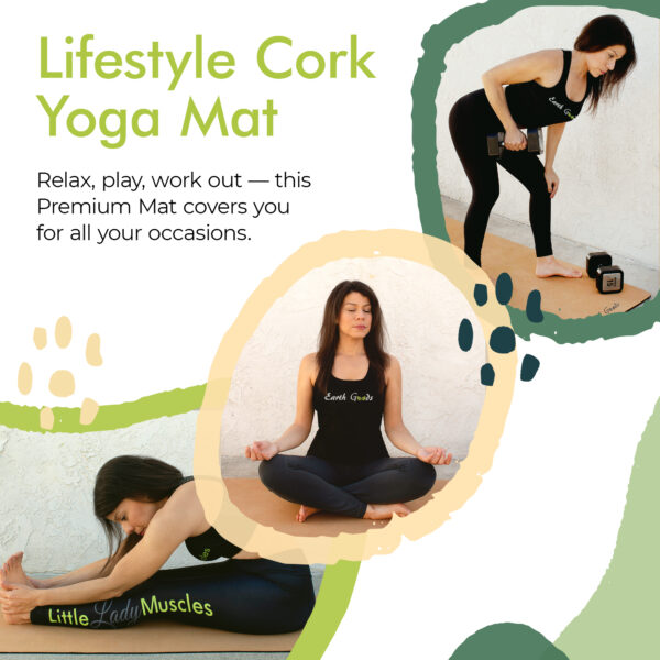 Lifestyle Cork Yoga Mat